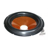 15"Színes Karbon membrán peremmel 3" tekercs nyílással 