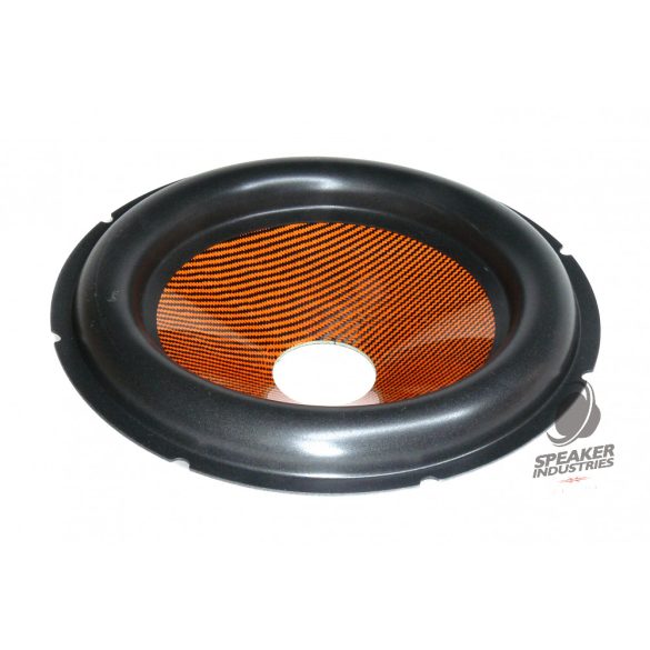 15"Színes Karbon membrán peremmel 3" tekercs nyílással 