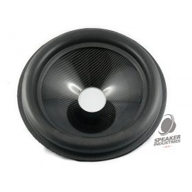   15" Karbon membrán peremmel 4" tekercs nyílással, 80mm mélység