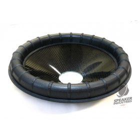   15" Karbon membrán Bordás peremmel 3" tekercs nyílással, 65mm méylség