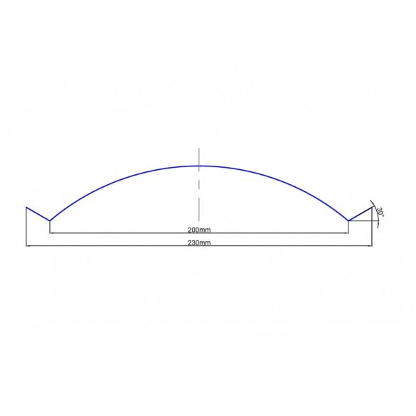 Abdeckkappe DN - 230 mm