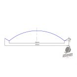 Blau Abdeckkappe DN - 300 mm